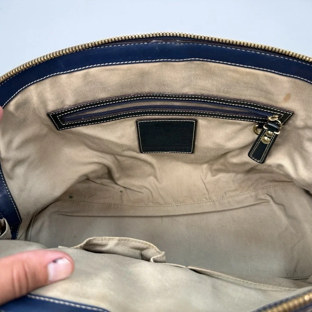 Coach Bag - Hamptons Vintage Miranda Leather Satchel Purse  - No 11085 2007 Y2K